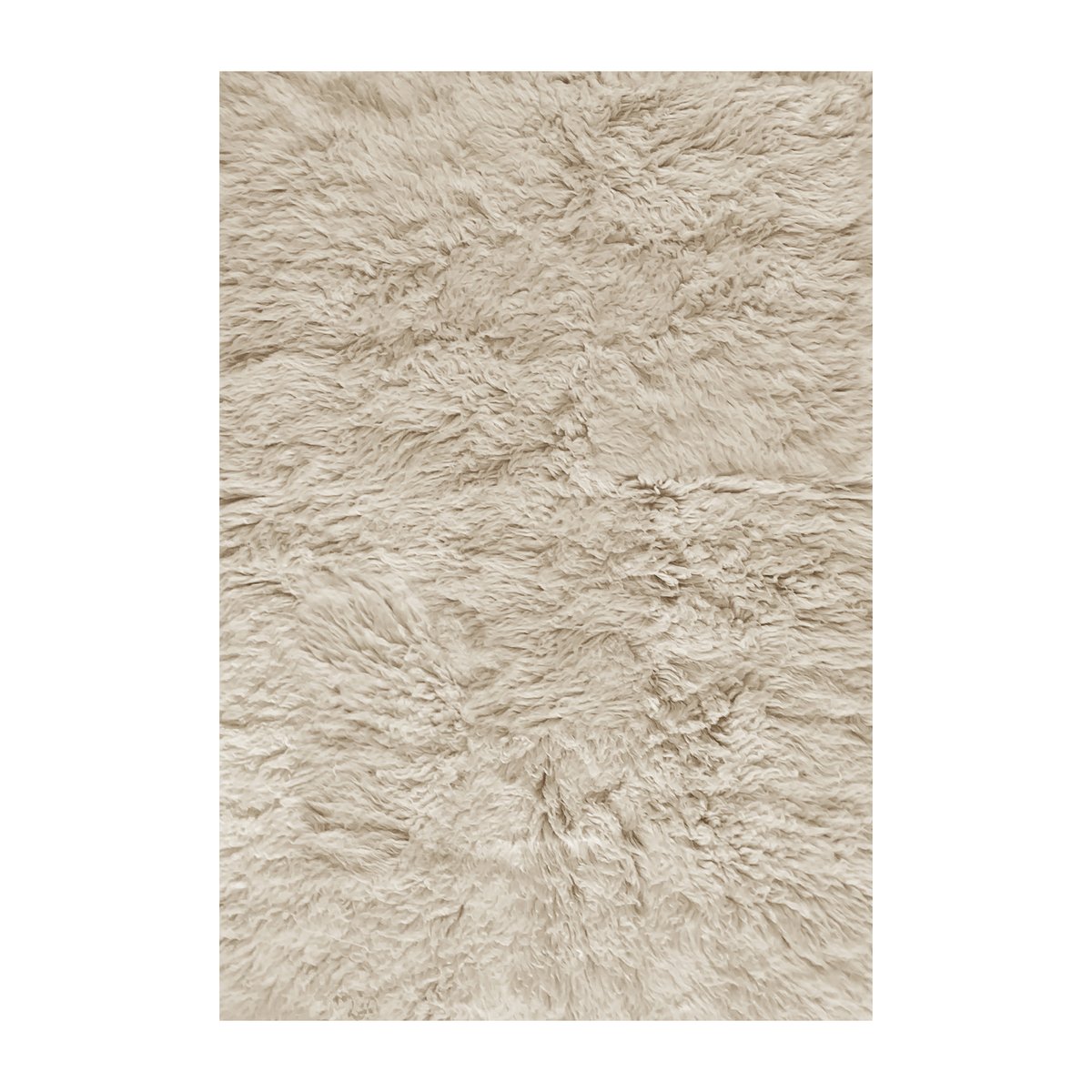 Layered Shaggy rug 180x270 cm Oatmeal