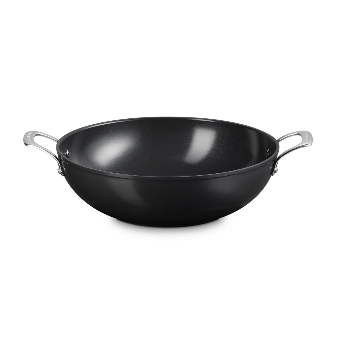 Le Creuset Ceramic wok pan 2 handles 32 cm