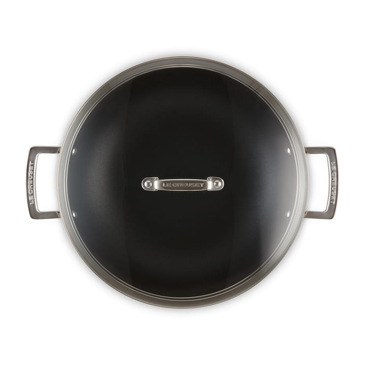 Le Creuset 3-Ply non-stick wokpanna with glass lid, 4.3 l Le Creuset