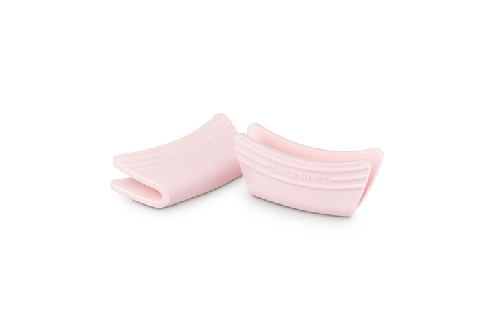 Le Creuset pot holders 2-pack silicone 12x6 cm, Shell pink Le Creuset