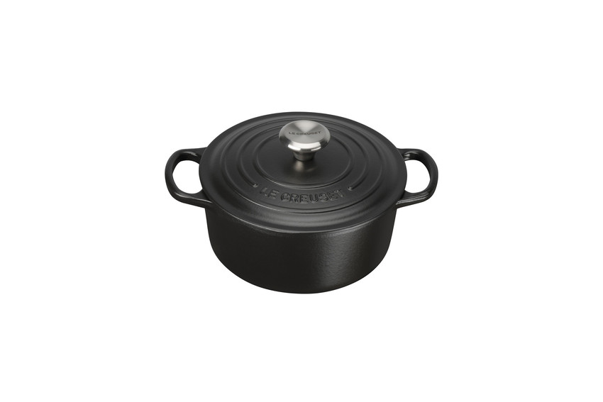 Le Creuset Le Creuset round casserole Ø22 cm Matte black