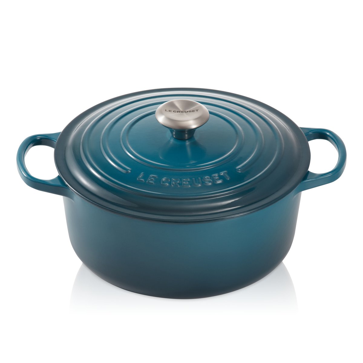 Le Creuset Le Creuset round casserole 4.2 l Deep Teal