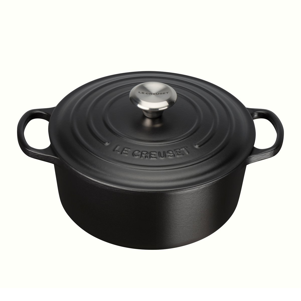 Le Creuset Le Creuset round casserole 4.2 l Matte Black