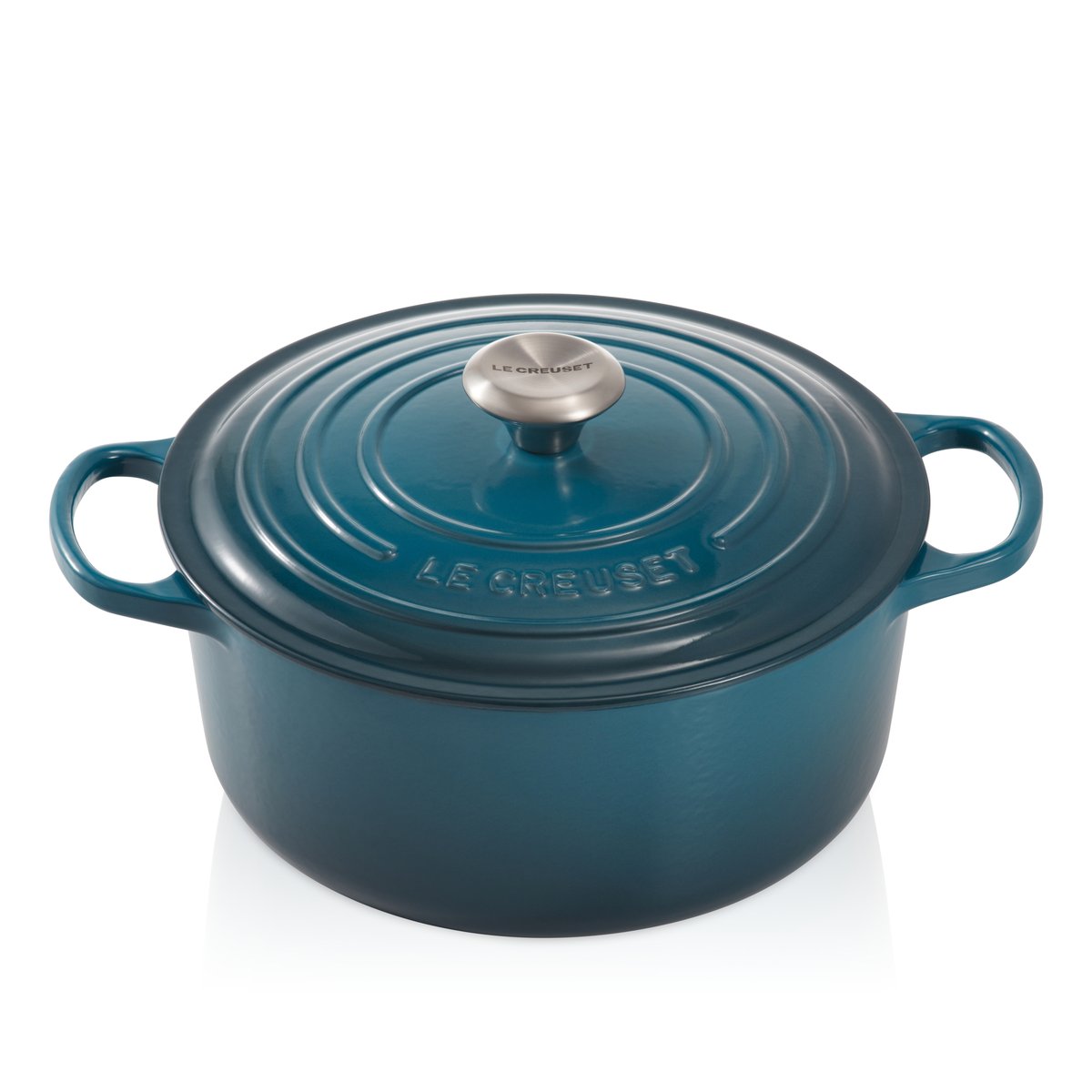 Le Creuset Le Creuset round casserole 5.3 l Deep teal