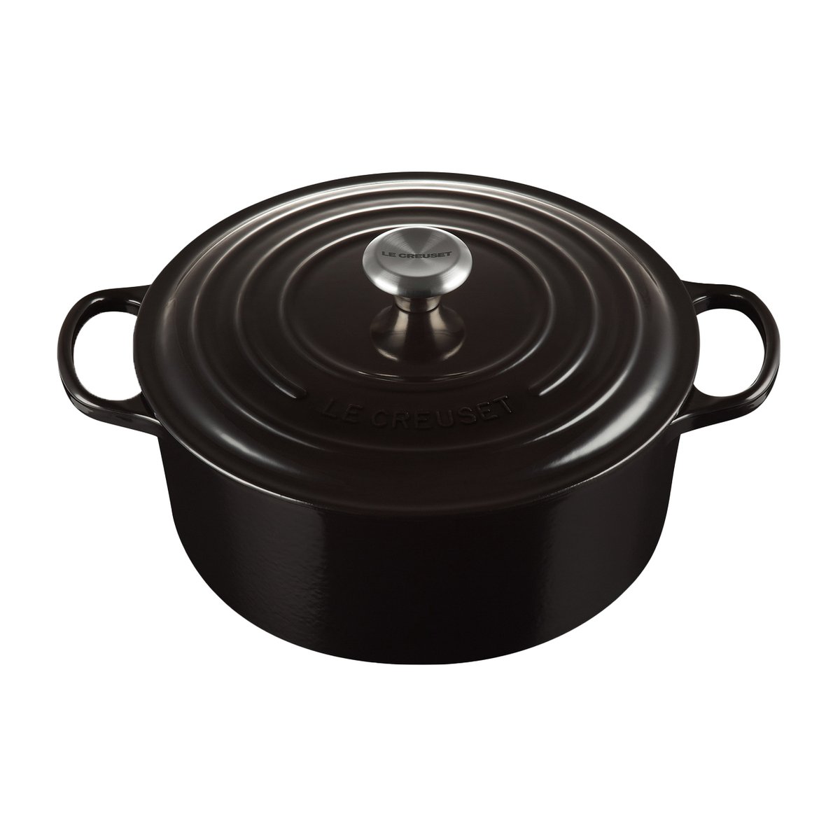 Le Creuset Le Creuset round casserole 6.7 l Black