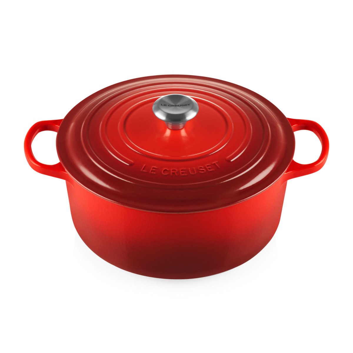 Le Creuset Le Creuset round casserole 6.7 l Cerise