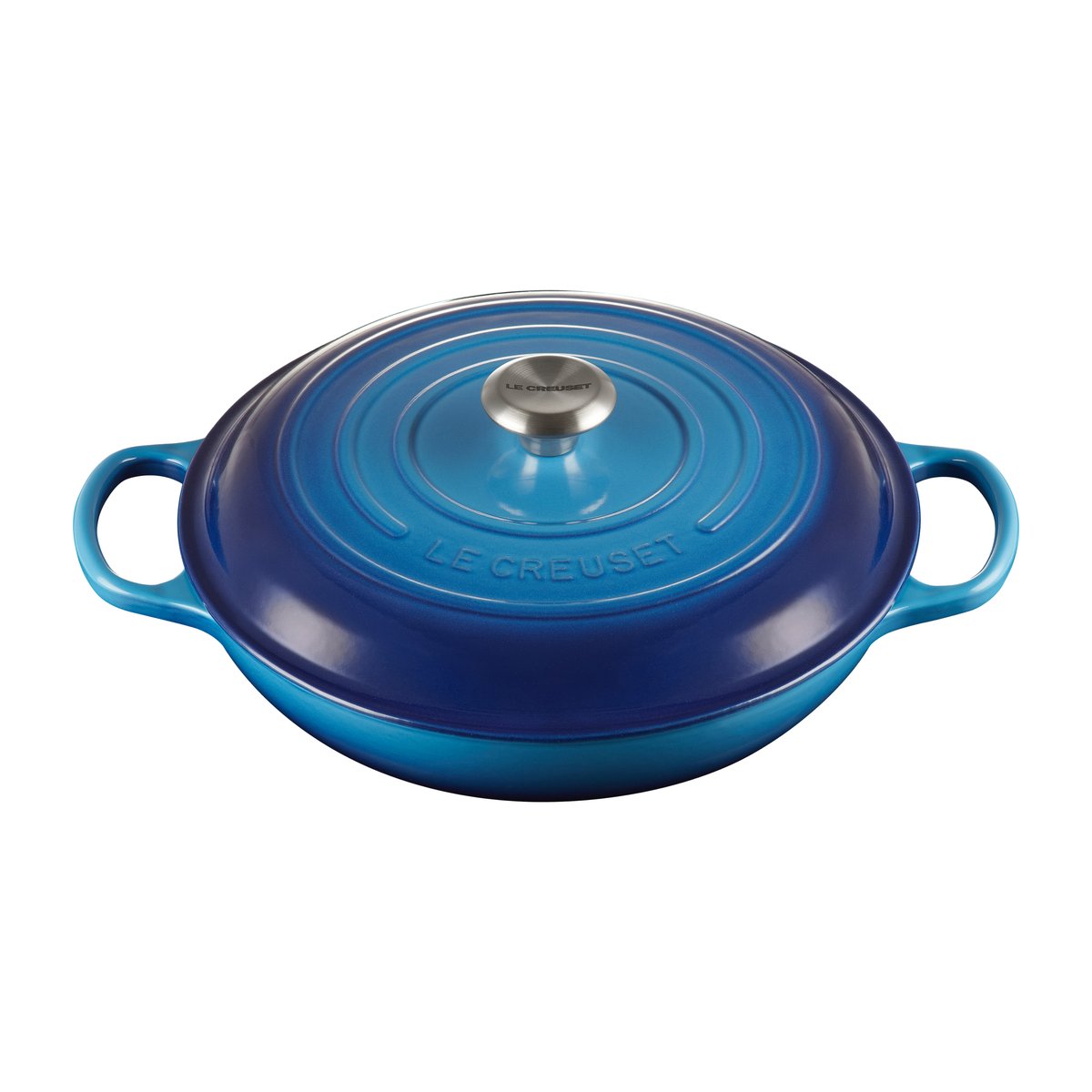 Le Creuset Le Creuset shallow casserole 3.5 l Azure blue