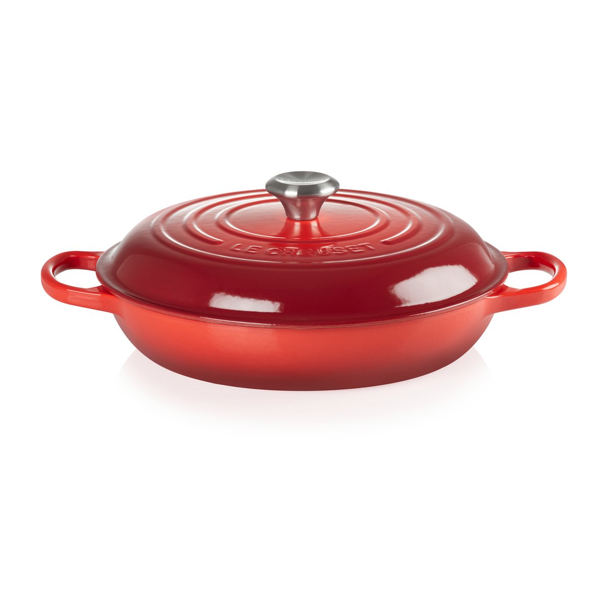 Le Creuset Le Creuset shallow casserole 3.5 l Cerise