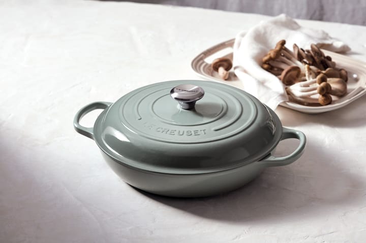 Le Creuset shallow casserole 3.5 l, Sea Salt Le Creuset