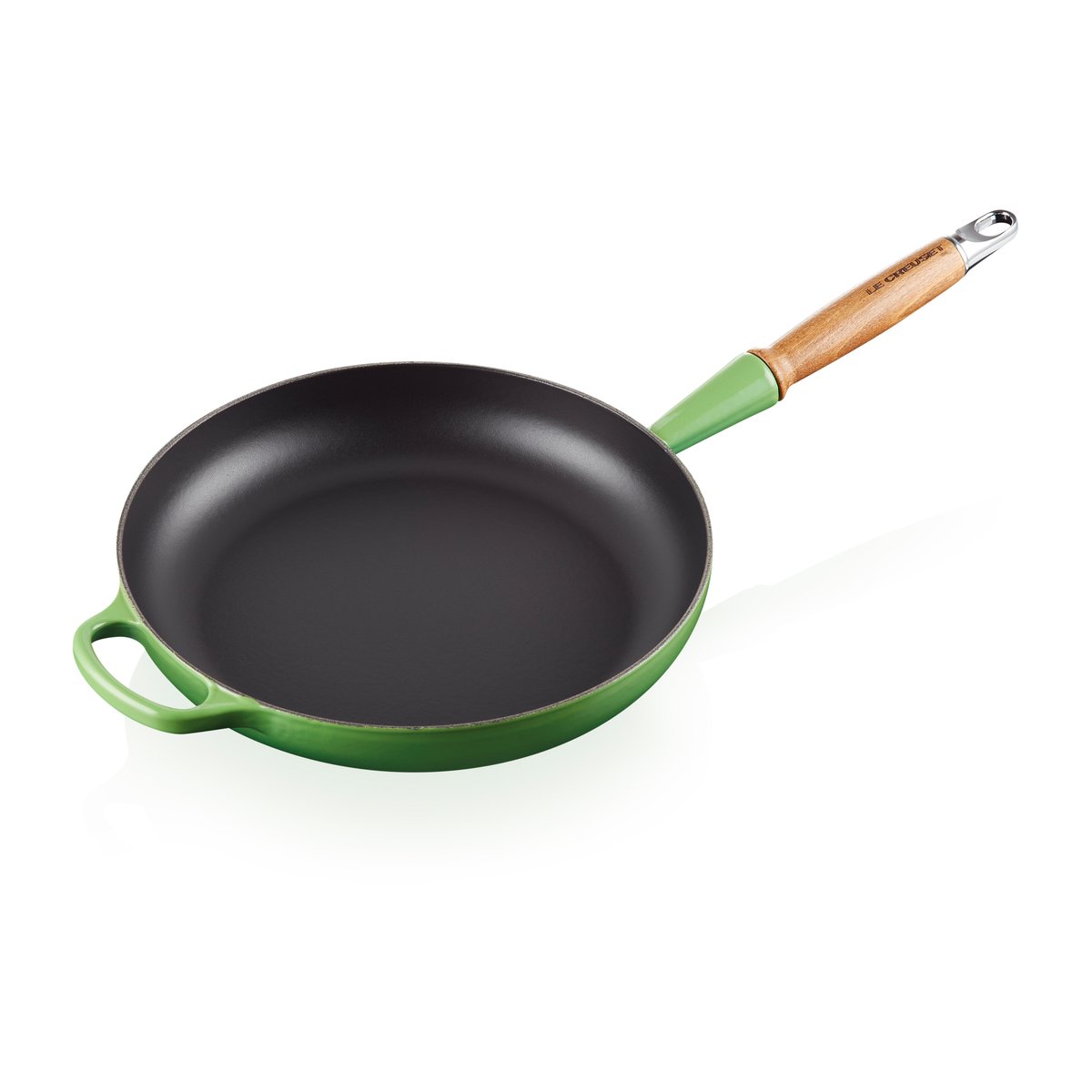 Le Creuset Le Creuset Signature frying pan wooden handle 28 cm Bamboo Green