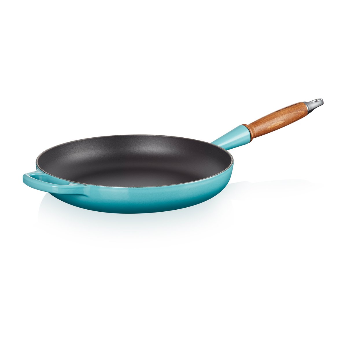 Le Creuset Le Creuset Signature frying pan wooden handle 28 cm Caribbean