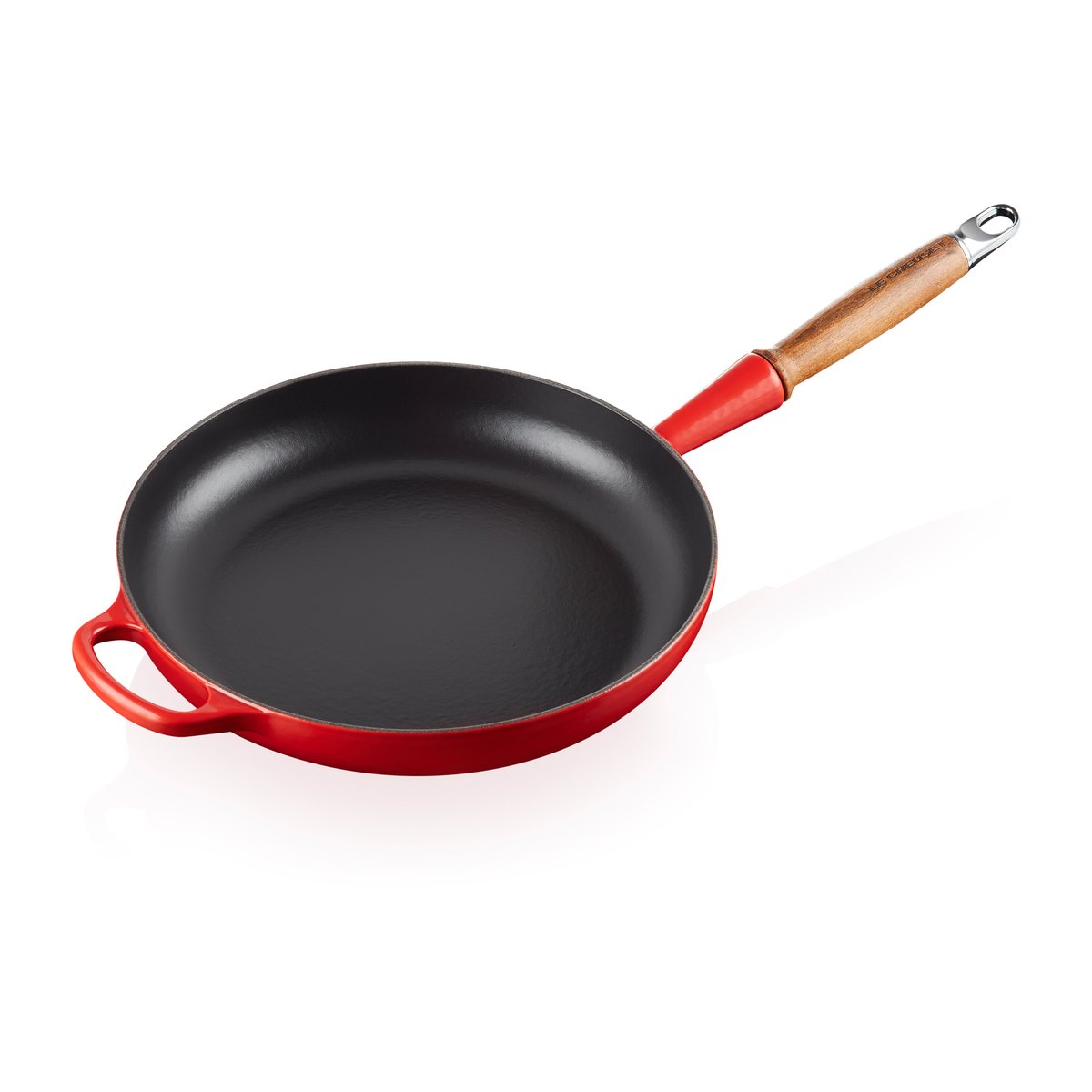 Le Creuset Le Creuset Signature frying pan wooden handle 28 cm Cerise