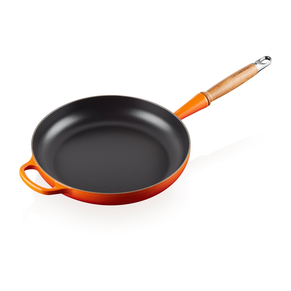 Le Creuset Le Creuset Signature frying pan wooden handle 28 cm Flame