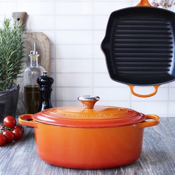 Le Creuset Signature oval casserole 4.1 l - Volcanic - Le Creuset