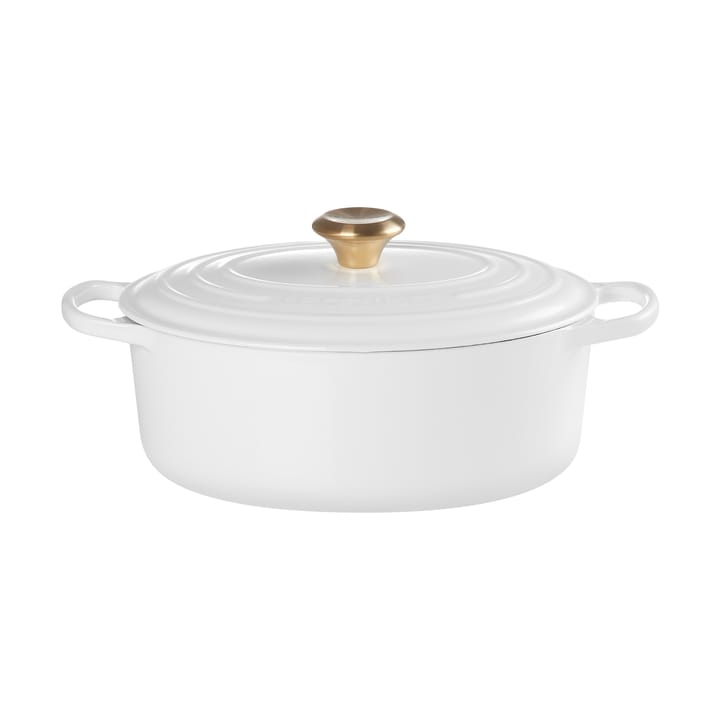 Le Creuset Signature oval casserole 4.1 l - White - Le Creuset