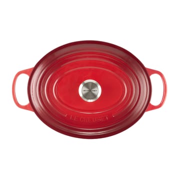 Le Creuset Signature oval casserole 6.3 l - Cerise - Le Creuset