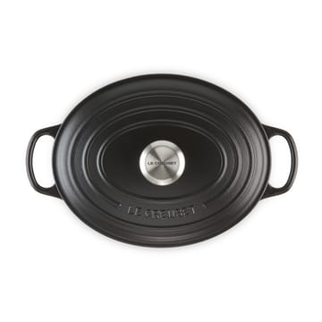 Le Creuset Signature oval casserole 6.3 l - Matte black - Le Creuset