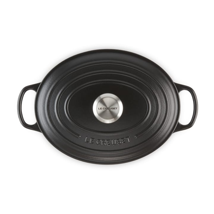 Le Creuset Signature oval casserole 6.3 l, Matte black Le Creuset