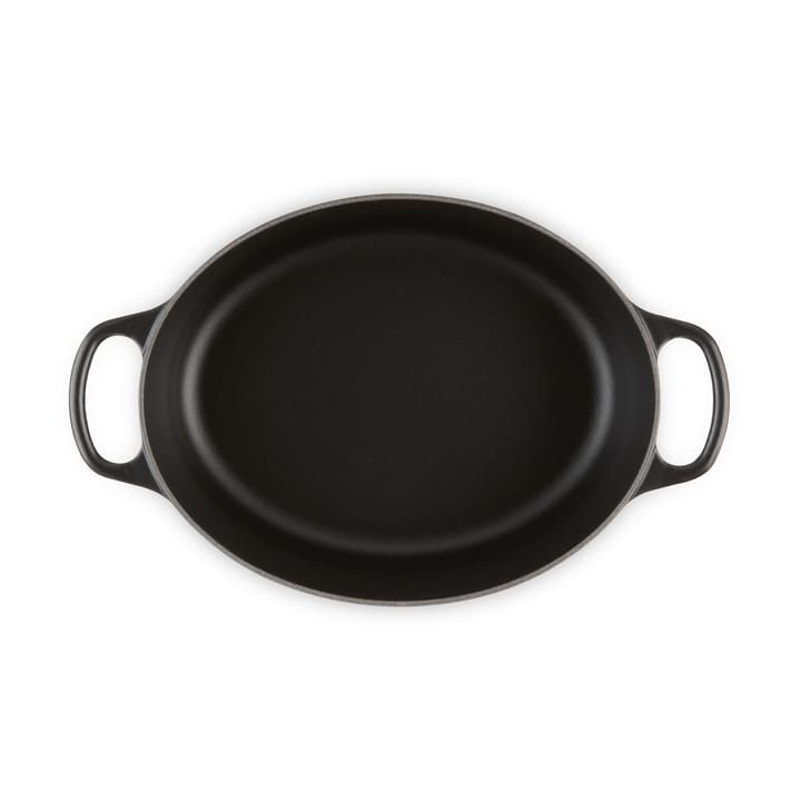 Le Creuset Signature oval casserole 6.3 l, Matte black Le Creuset