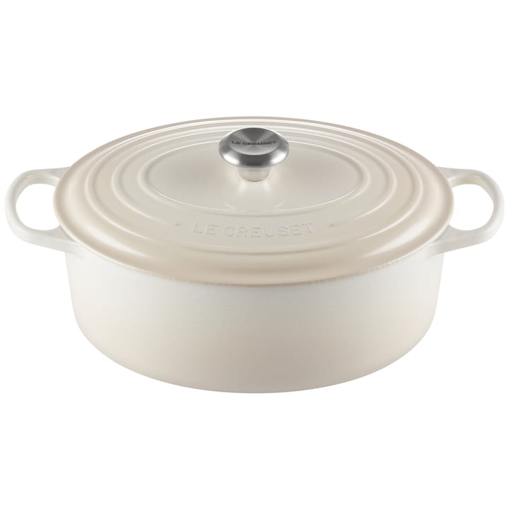 Le Creuset Signature oval casserole 6.3 l - Meringue - Le Creuset