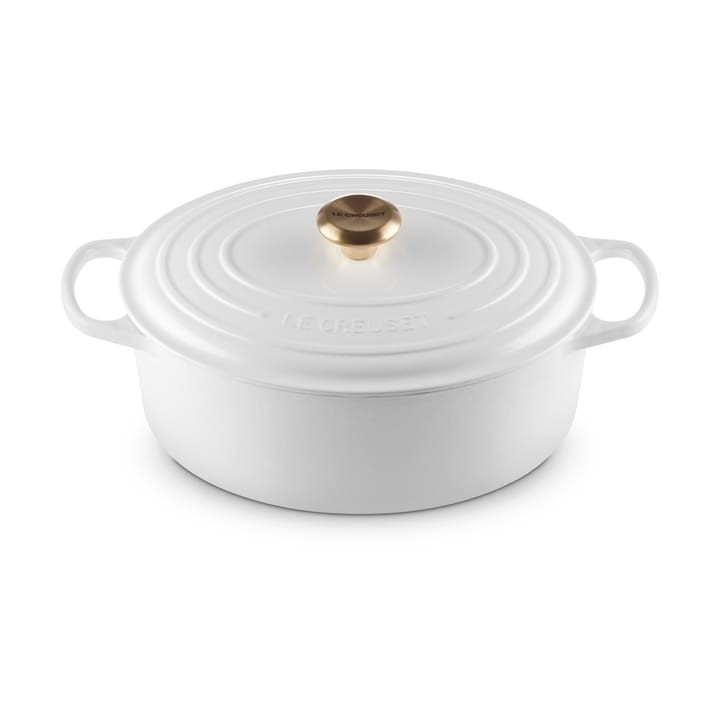 Le Creuset Signature oval casserole 6.3 l - White - Le Creuset