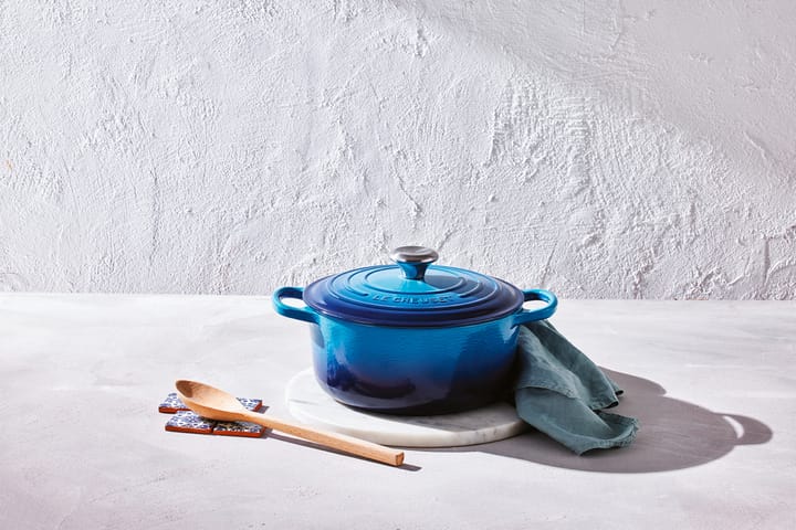 Le Creuset Signature round casserole 4.2 l, Azure blue Le Creuset