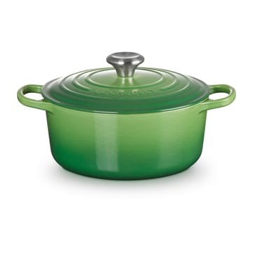 Le Creuset Signature round casserole 4.2 l - Bamboo Green - Le Creuset