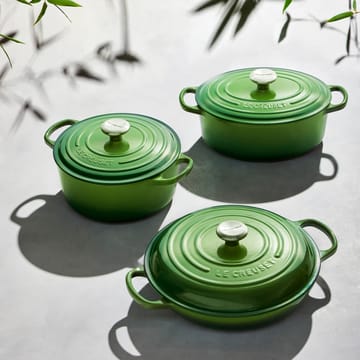 Le Creuset Signature round casserole 4.2 l - Bamboo Green - Le Creuset