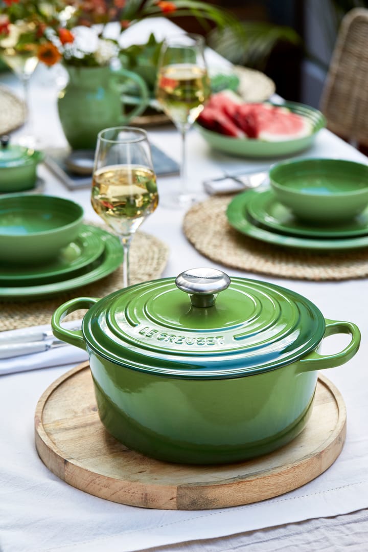 Le Creuset Signature round casserole 4.2 l, Bamboo Green Le Creuset