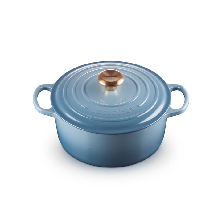 Le Creuset Signature round casserole 4.2 l - Chambray - Le Creuset