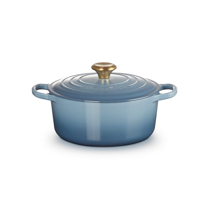 Le Creuset Signature round casserole 4.2 l - Chambray - Le Creuset