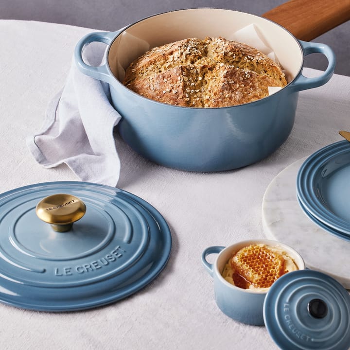 Le Creuset Signature round casserole 4.2 l - Chambray - Le Creuset