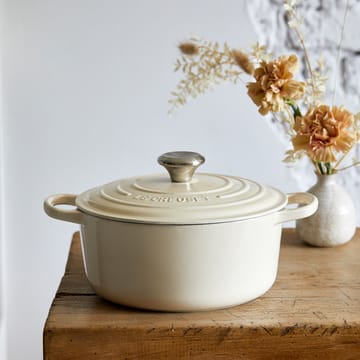 Le Creuset Signature round casserole 4.2 l - Meringue - Le Creuset