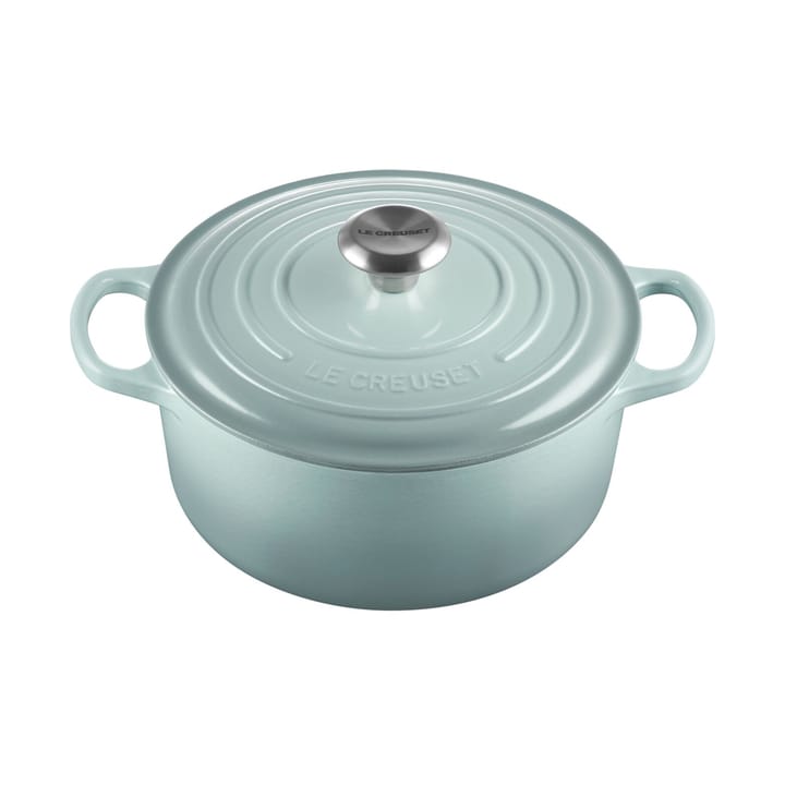 Le Creuset Signature round casserole 4.2 l, Sea Salt Le Creuset