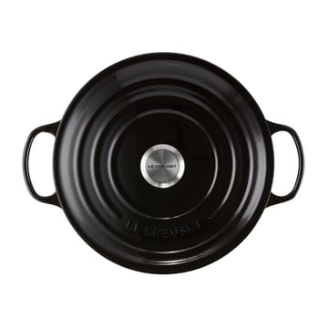 Le Creuset Signature round casserole 6.7 l - Black - Le Creuset