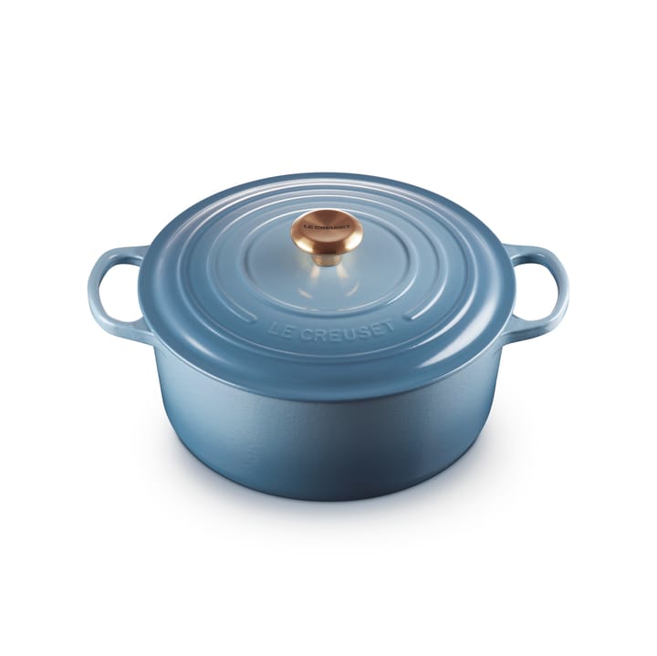 Le Creuset Signature round casserole 6.7 l - Chambray - Le Creuset