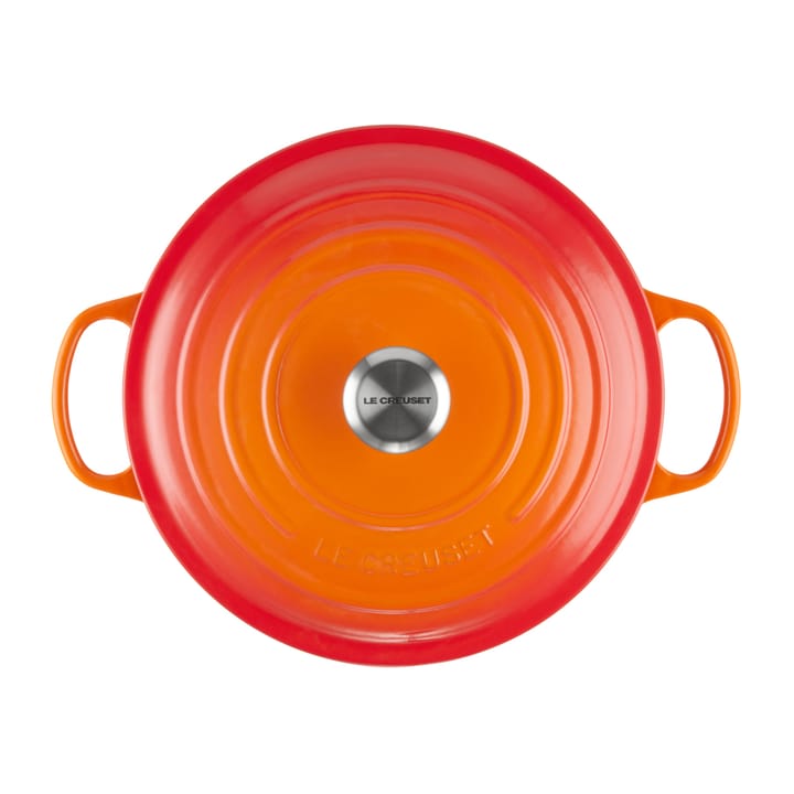 Le Creuset Signature round casserole 6.7 l, Volcanic Le Creuset