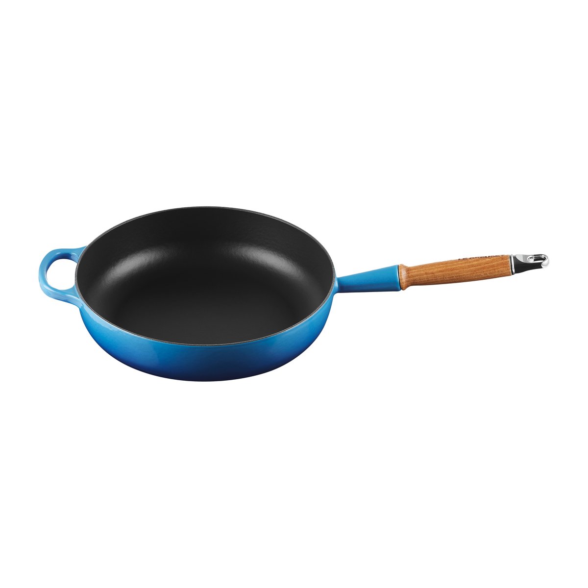 Le Creuset Le Creuset Signature sauce pan wooden handle 28 cm Azure blue