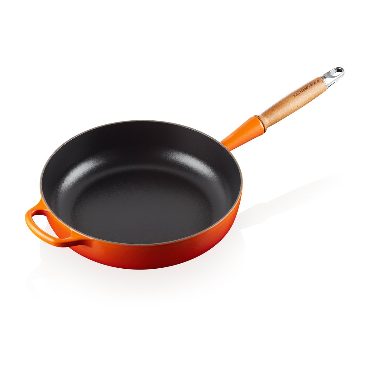 Le Creuset Le Creuset Signature sauce pan wooden handle 28 cm Flame