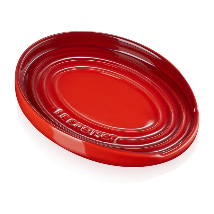Le Creuset Chilli Red Spoon,ladle Rest,holder.ceramic  Kitchenware,display.model No 7-4 