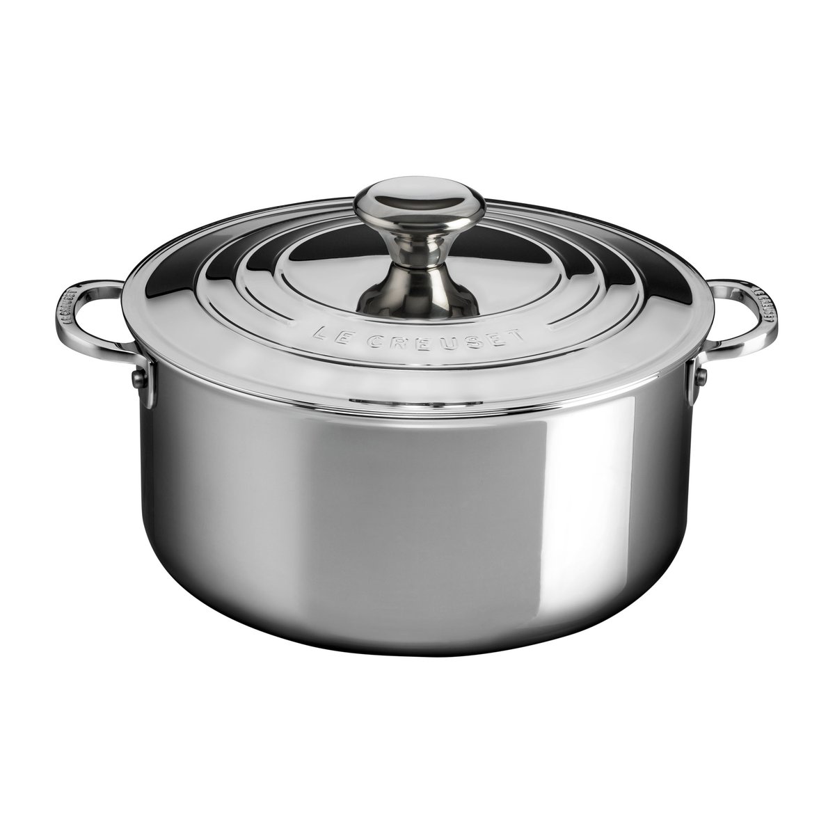 Le Creuset Signature 3-Ply casserole with lid 5.3 l