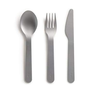 Lékué Basics To Go cutlery set 3 pieces - Stainless steel - Lékué