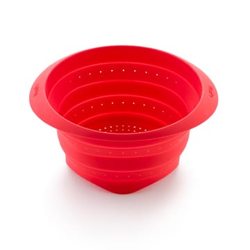 Lékué collapsible colander silicone - Red - Lékué