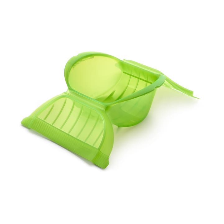 Lékué deep steamer micro 1–2 servings., Green Lékué