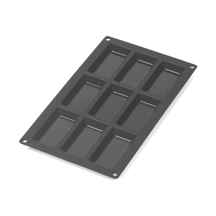 Lékué financier mold silicone 9 pcs - Black - Lékué