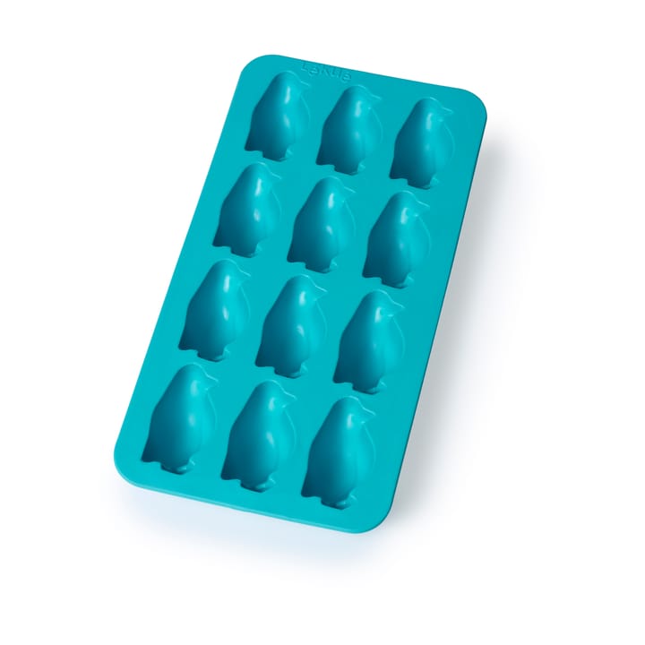 Lékué ice cube tray with lid turquoise - Penguin - Lékué