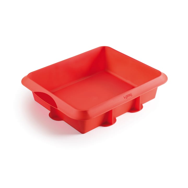 Lékué lasagna dish silicone - Red - Lékué