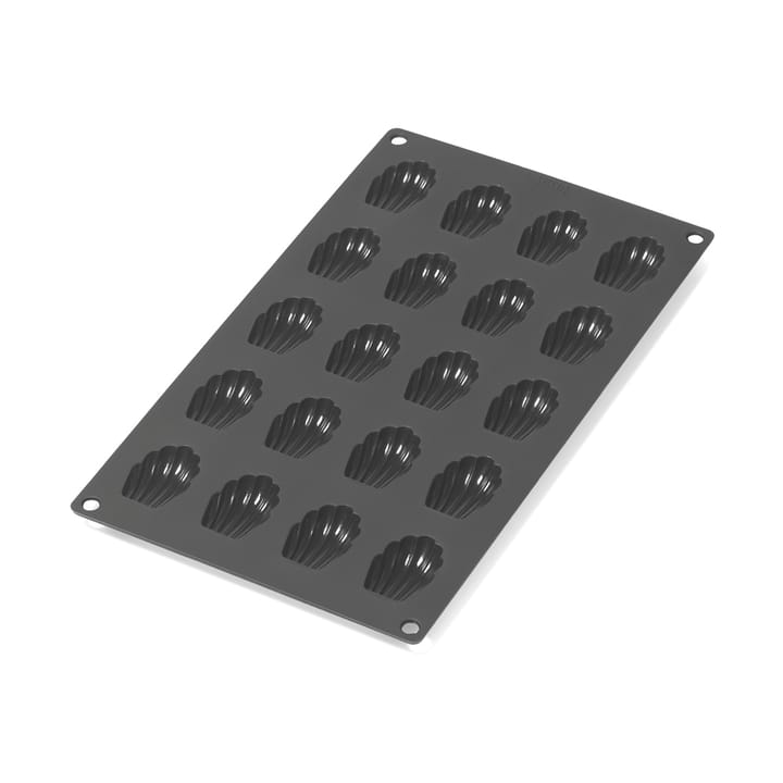 Lékué madeleine mold mini silicone 20 pcs - Black - Lékué