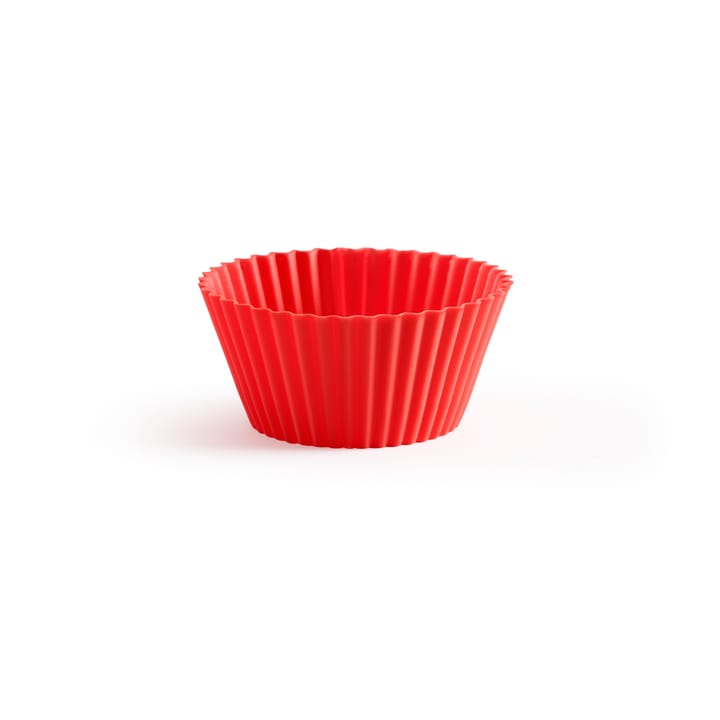 Lékué muffin molds silicone 12-pack - Red - Lékué