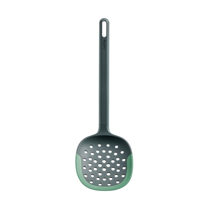 Lékué non-scratch slotted spoon 28.5 cm - Green - Lékué